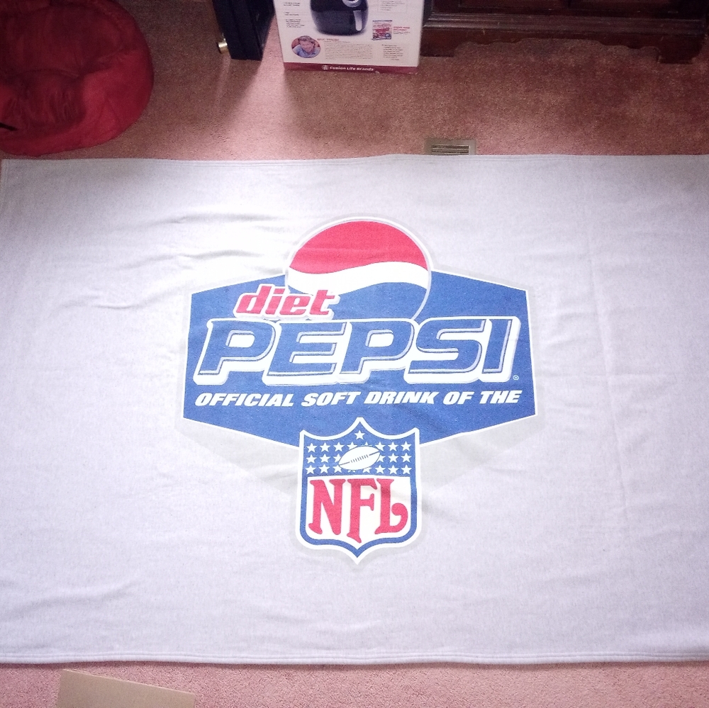 Diet Pepsi Fleece Blanket